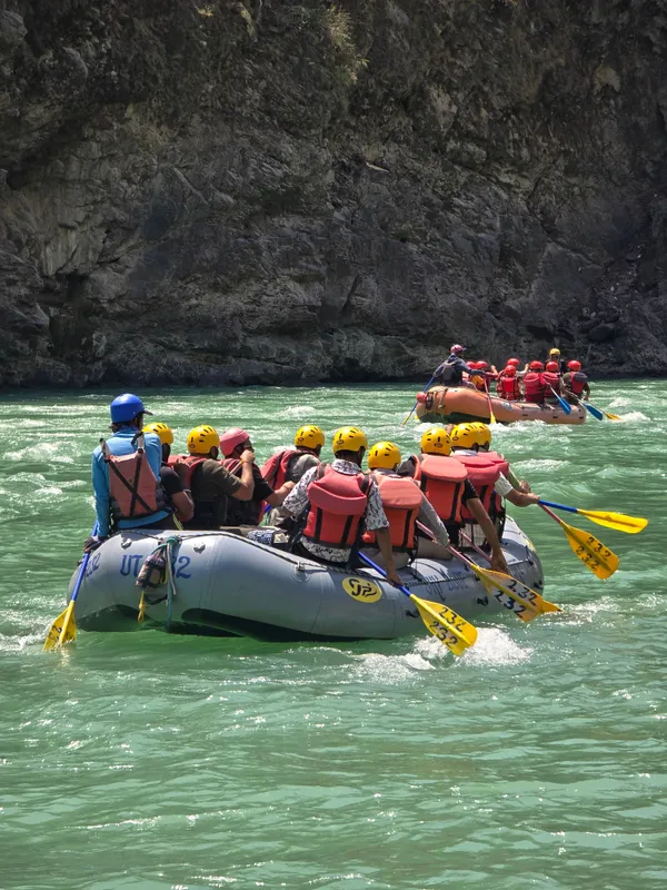 Brahmapuri to Rishikesh (9 km) Family Rafting