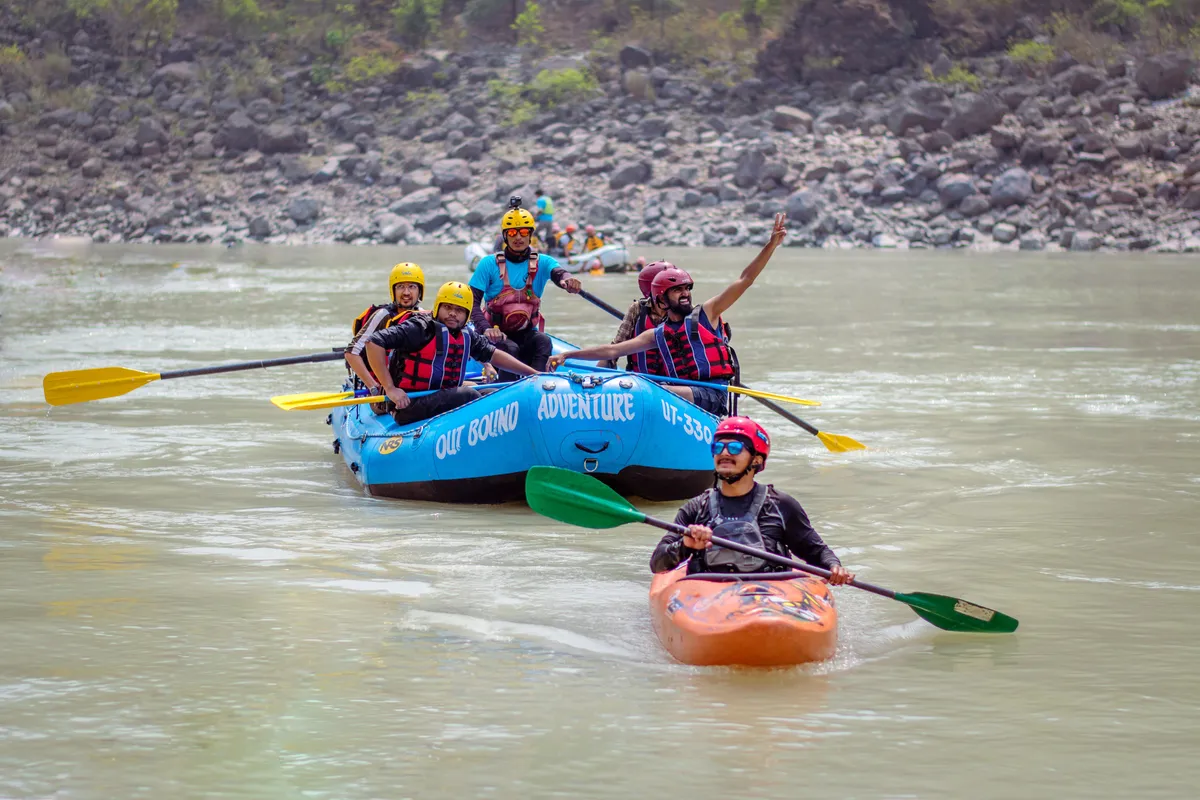 Marine Drive to Rishikesh (26 km) Full Day Rafting