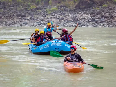 Marine Drive to Rishikesh (26 km) Full Day Rafting